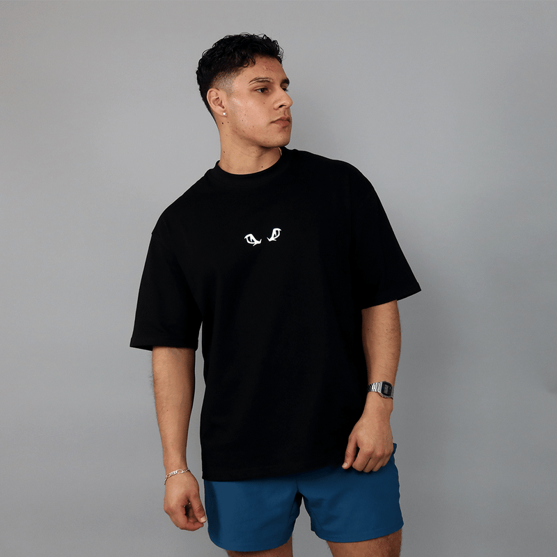 M.O.B OVERSIZED UNISEX TEE IN BLACK