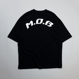 M.O.B OVERSIZED UNISEX TEE IN BLACK